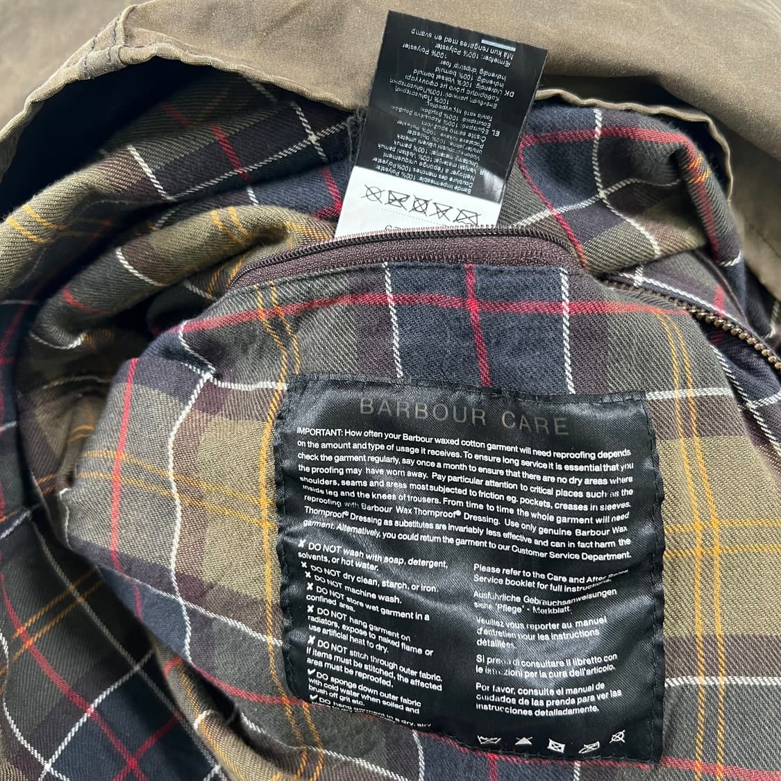 바버 왁스 자켓 상품이미지9