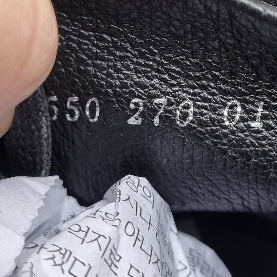 무크 레더 남성 부츠270 상품이미지6