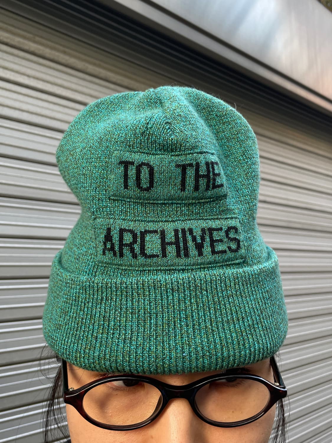 Raf simons 15AW ‘TO THE ARCHIVES’ Beanie 상품이미지6