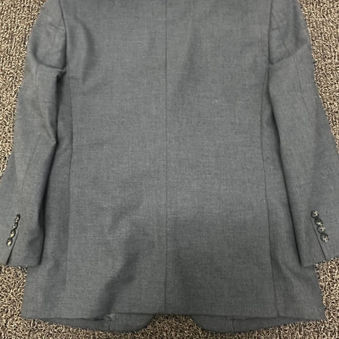 LUOMO 워모 프리미엄라인 캐시미어 울 정장 자켓 그레이 105(XL) 상품이미지6