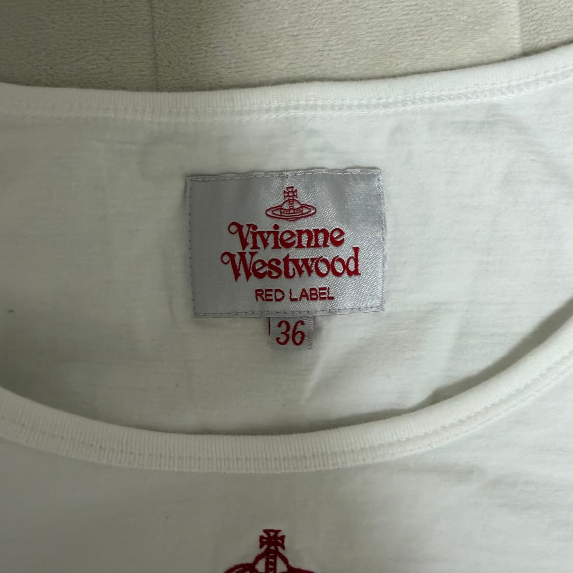 비비안웨스트우드 레드라벨 반팔 티셔츠 상품이미지2