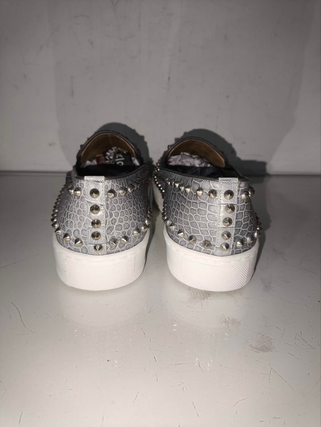 255mm 스터드 가죽 슬립온 슈커스  상품이미지8