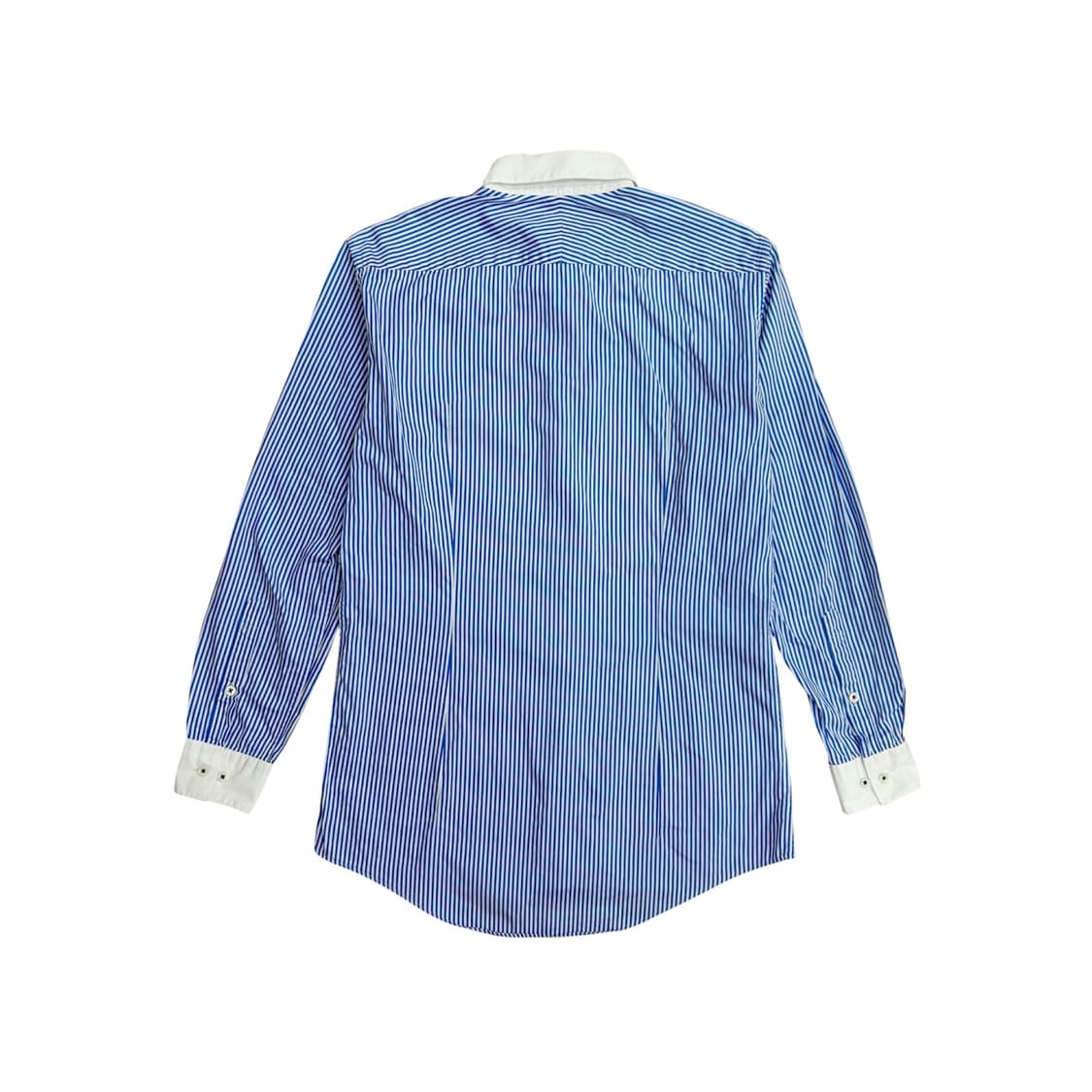버버리 여성 블랙라벨 블루 스트라이프 셔츠 (39) 상품이미지2