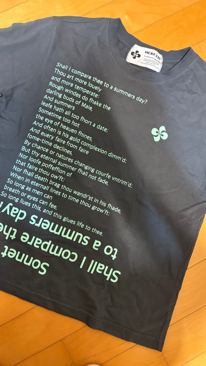 헤레틱 반팔티 상품이미지3