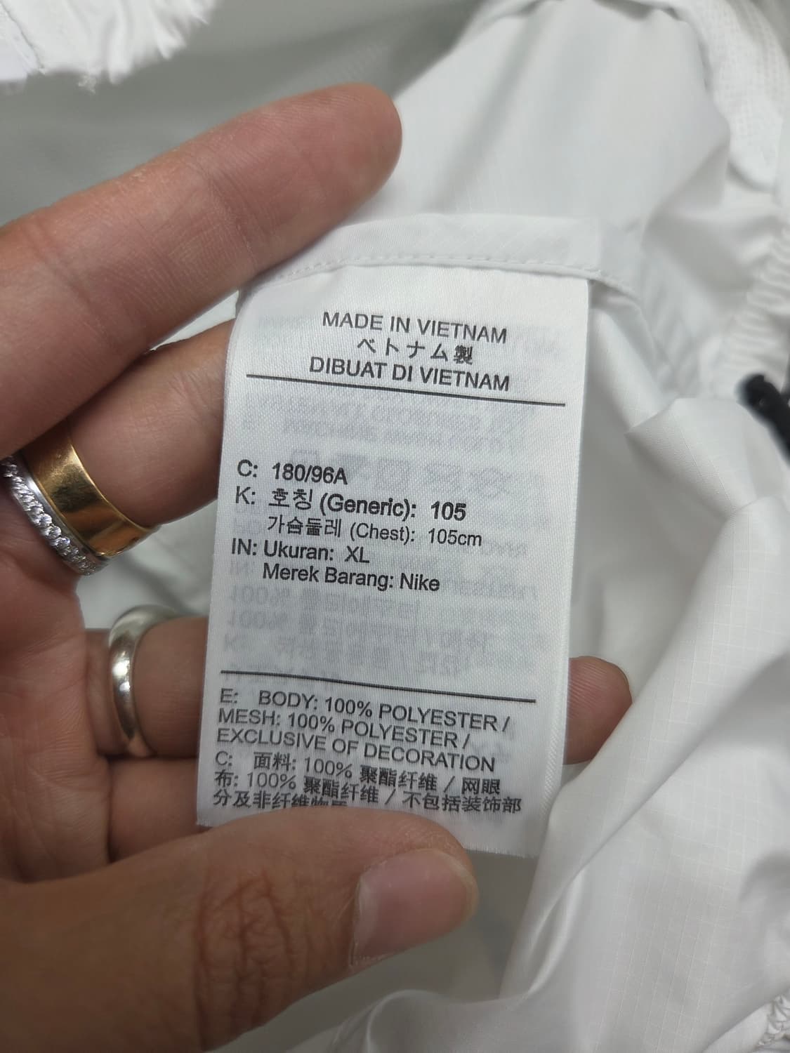 나이키 여름 러닝 바람막이 자켓 XL 상품이미지6