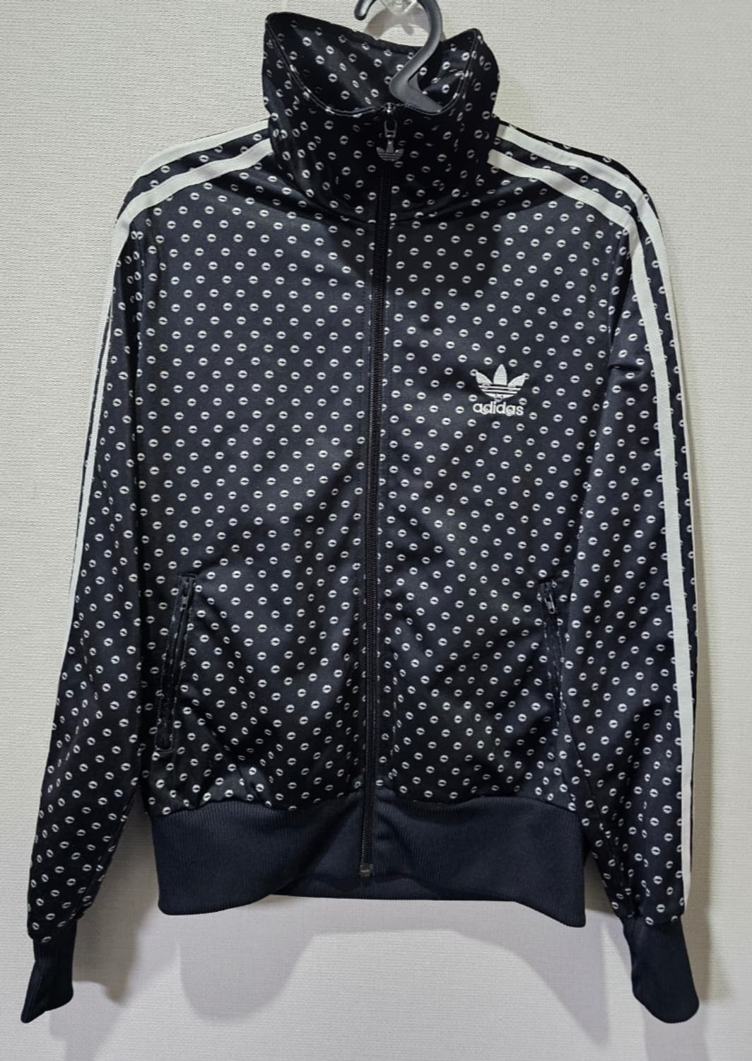 아디다스 도트 땡땡이 져지집업 100 / L 상품이미지1