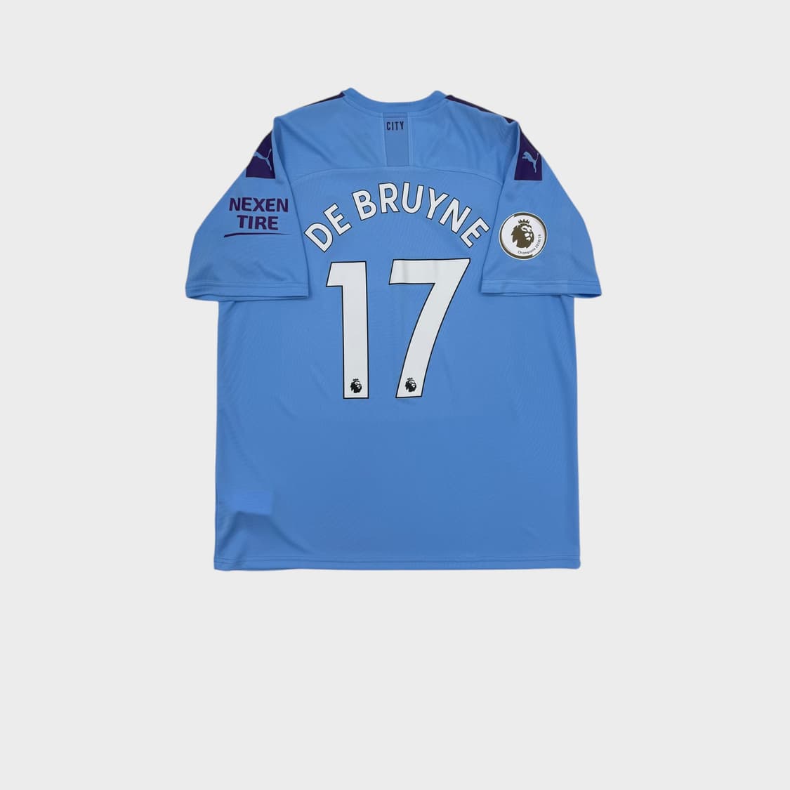 19-20 맨체스터 시티 홈 No.17 케빈 데브라위너 상품이미지2