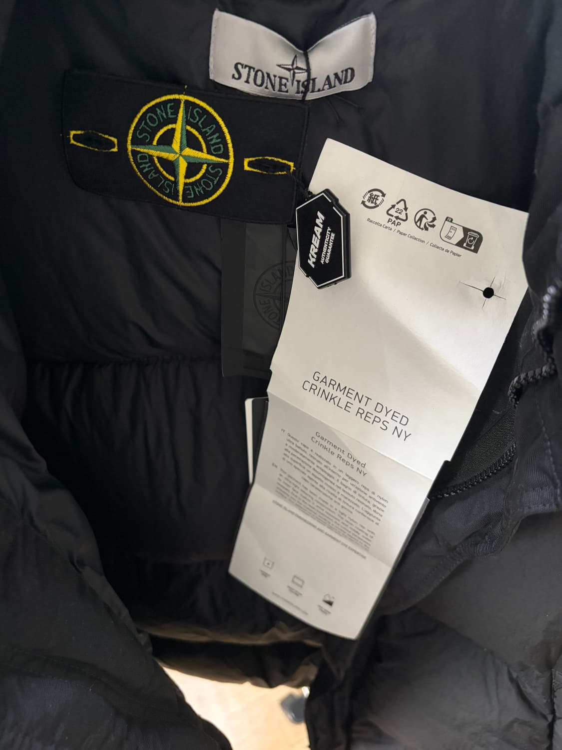 스톤아일랜드 크링클랩스 25fw xxl 새상품 상품이미지2