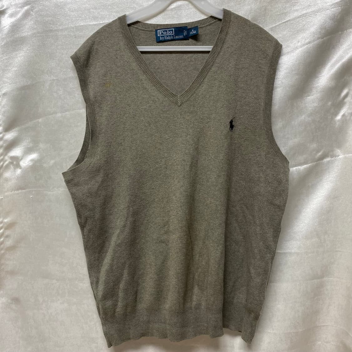 폴로 랄프로렌 니트 베스트 그레이 M 상품이미지1