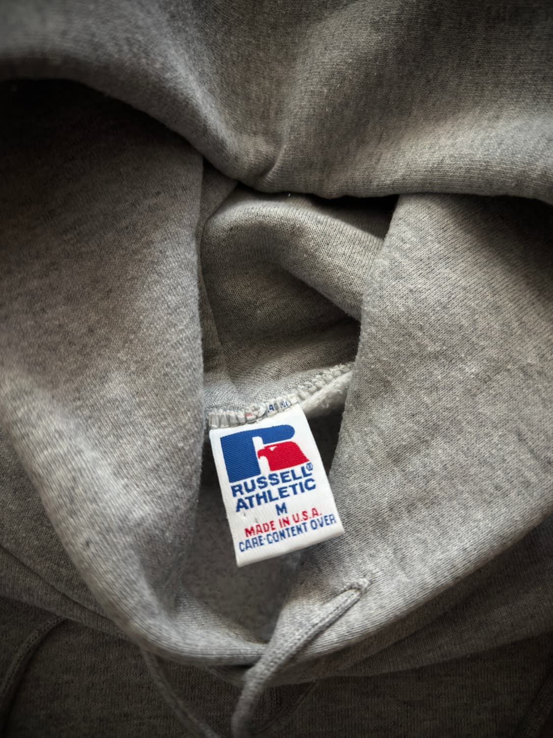 90s USA Russell grey Hoodie 상품이미지8