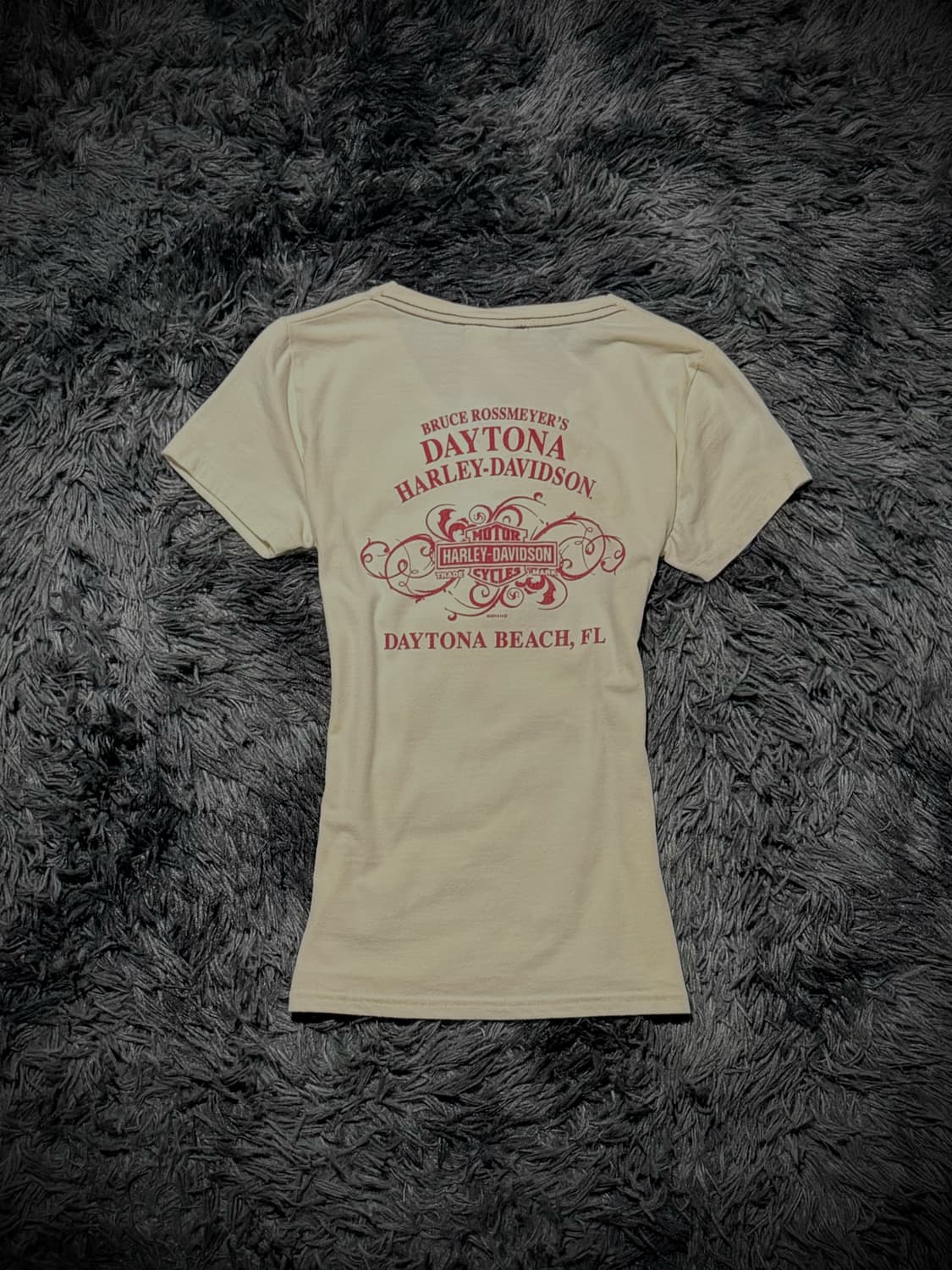 HARLEY DAVIDSON 라인스톤 로고 그래픽 반팔 티셔츠 상품이미지2