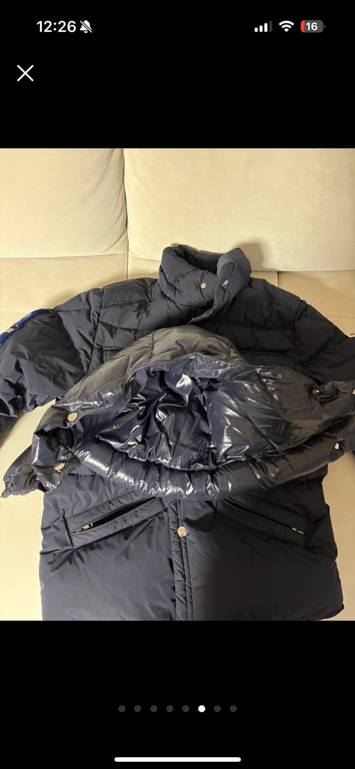 몽클레어 네이비 패딩 상품이미지6