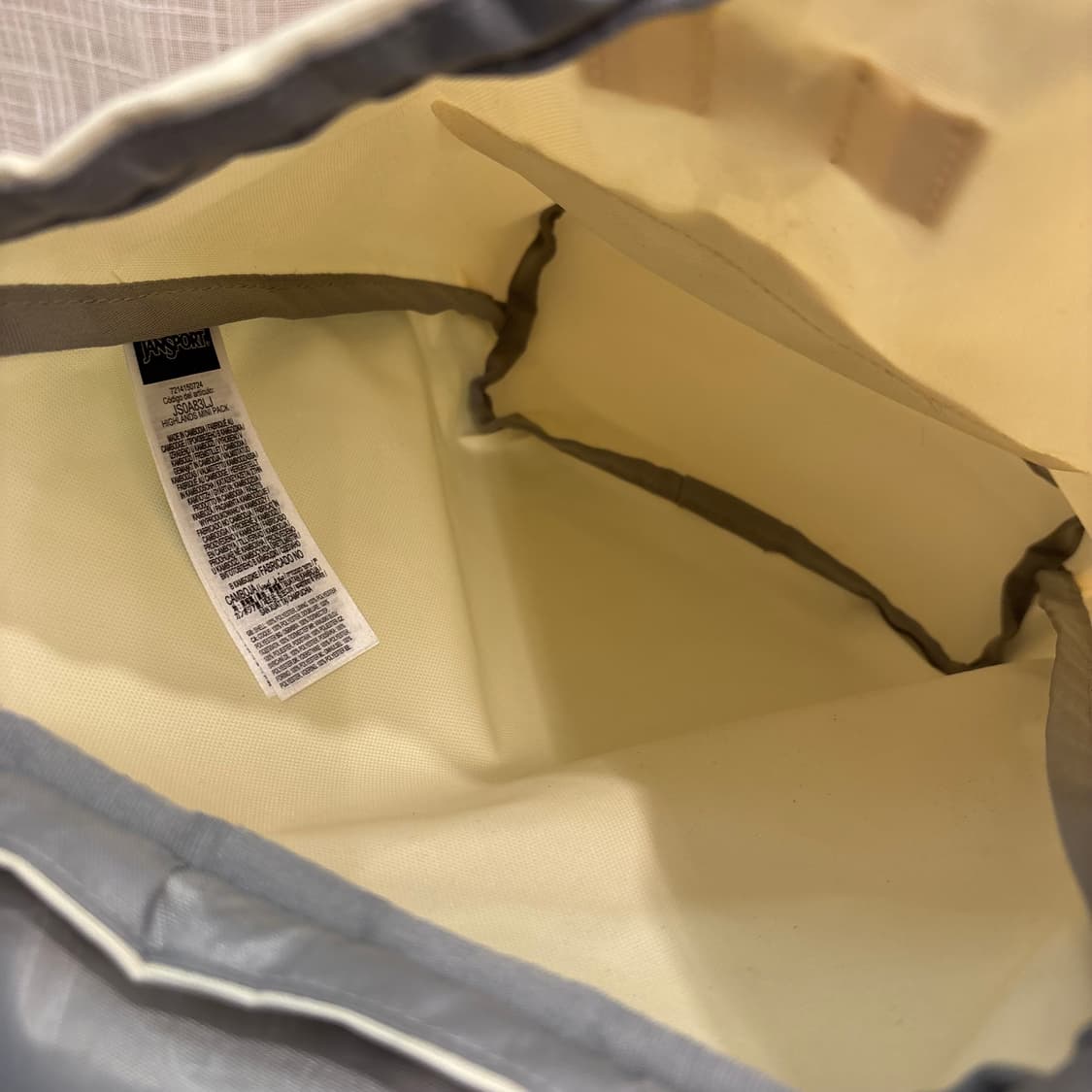 정품 잔스포츠 나일론 백팩     상품이미지8