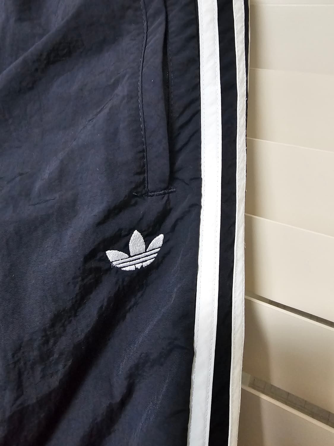 아디다스 3스트라이프 우븐 조거팬츠 L 상품이미지2