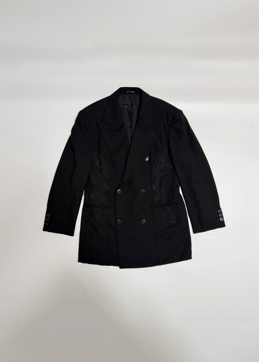 YSHIYUKI KONISHI 레이스 자수 자켓 상품이미지4