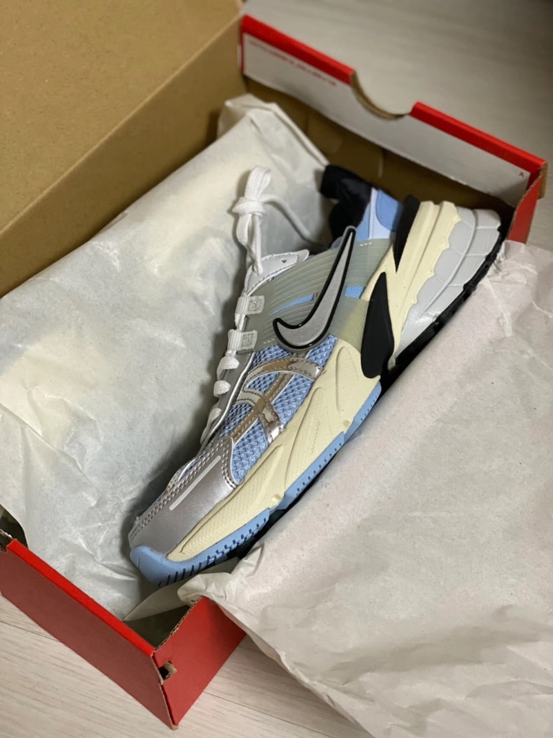 [235] 나이키 V2K 런 싸이킥 블루 블랙(✨새상품) 상품이미지2