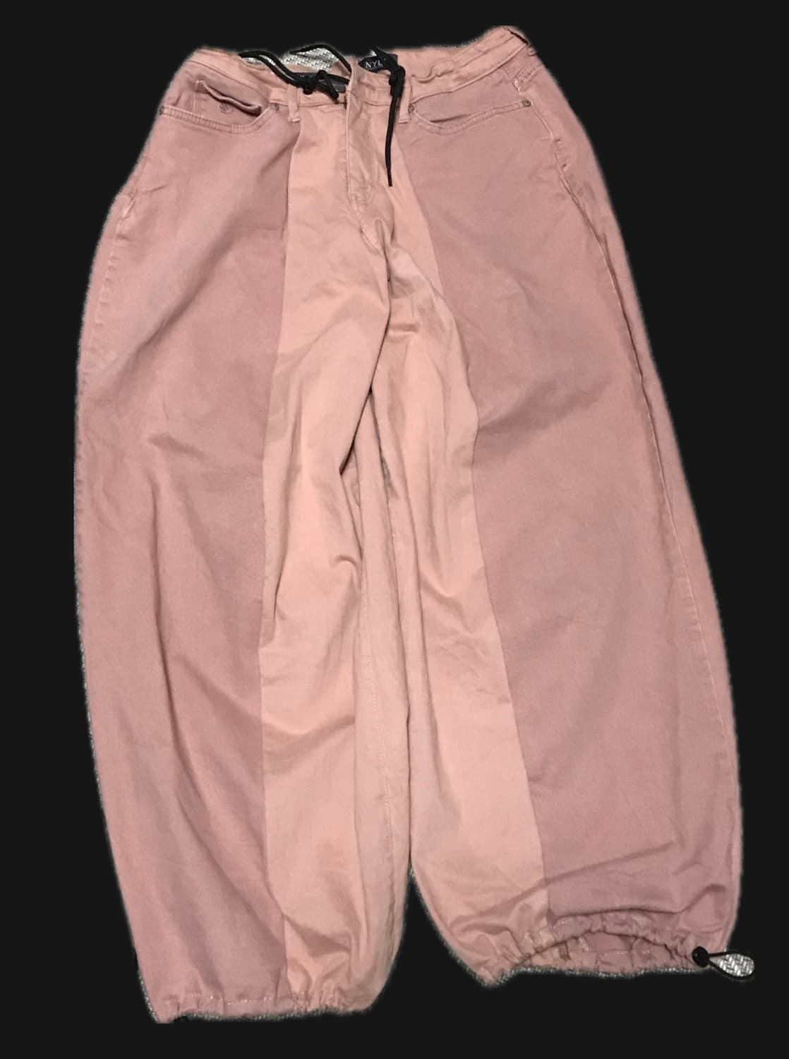 빈티지 와이즈걸 커팬 핑크 / 와걸 커스텀팬츠 상품이미지1