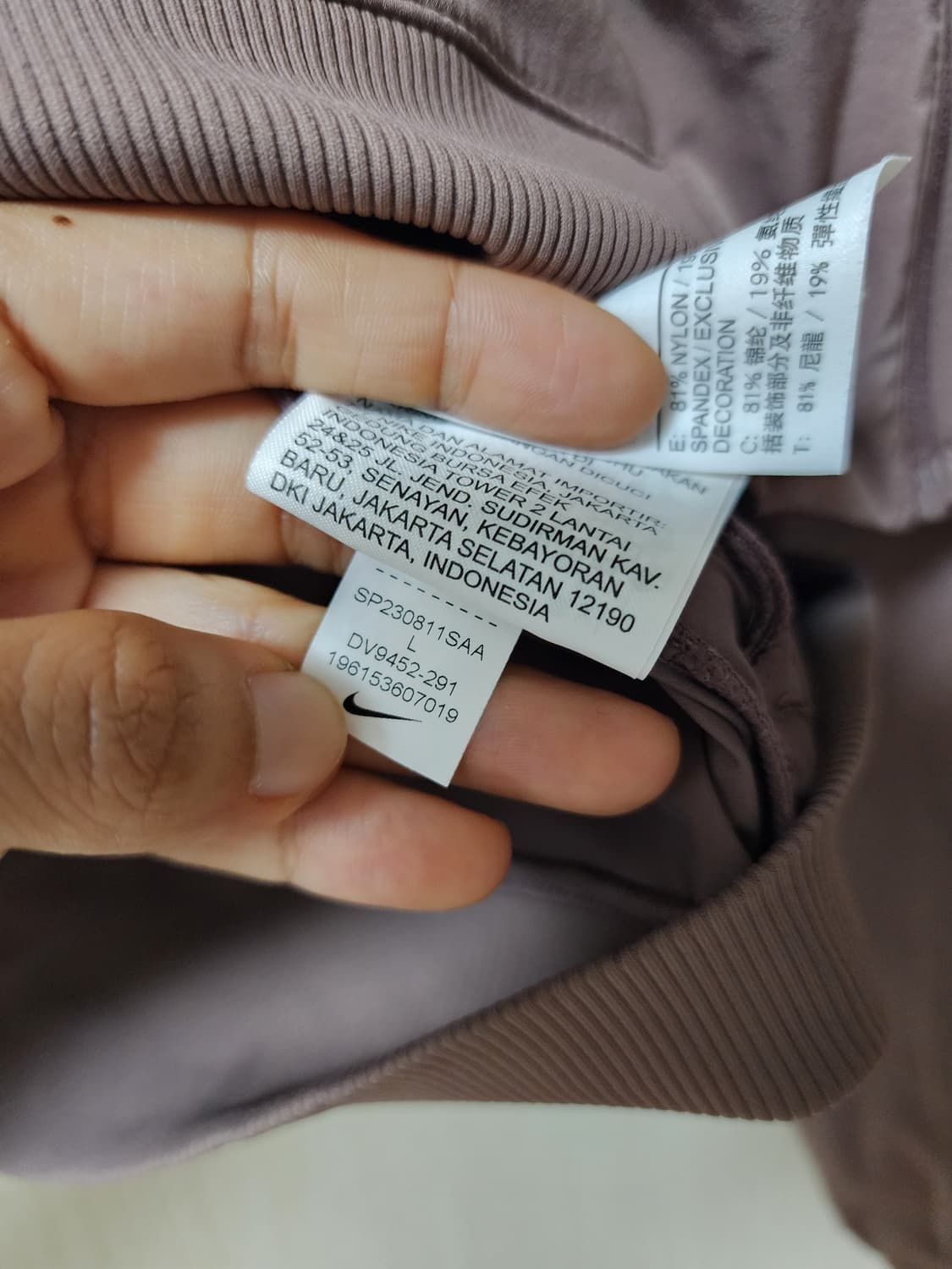 (23년) 나이키 져지 집업 블리스 드라이핏 봄버 자켓 라지 상품이미지7