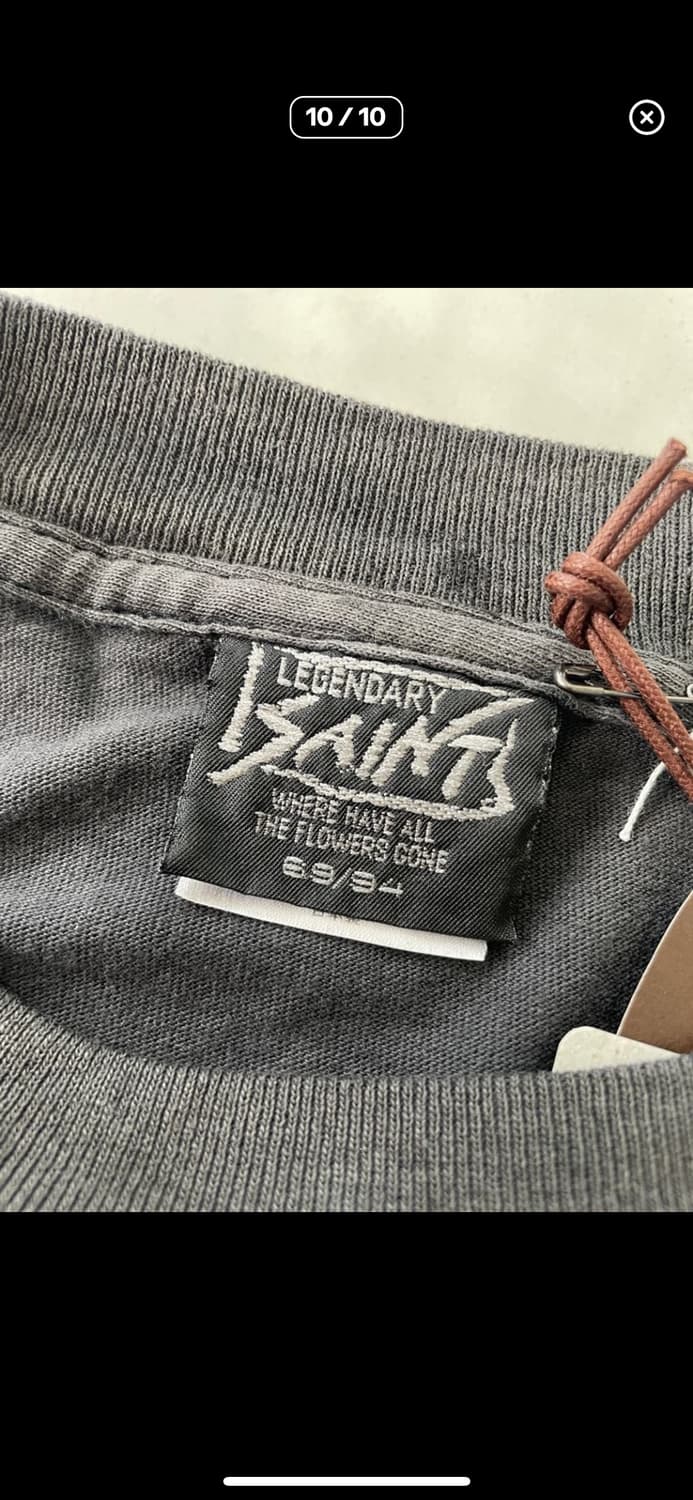 DESIGN LOGO TEE 브랜드 디자인 로고 티셔츠 L/XL 상품이미지9