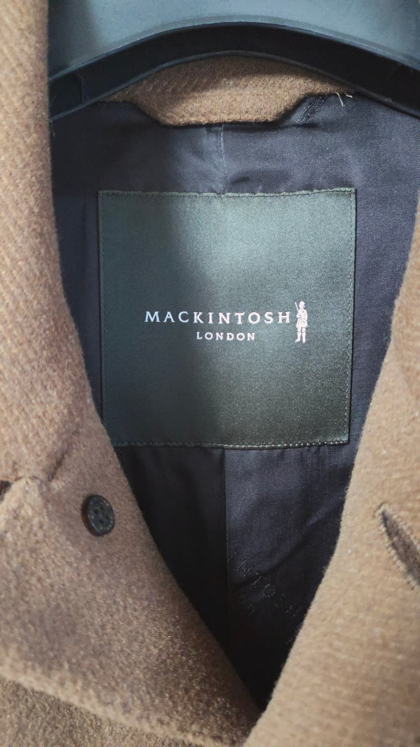 (착샷) 매킨토시 싱글 코트 재팬 캐시미어 블랜드 상품이미지4
