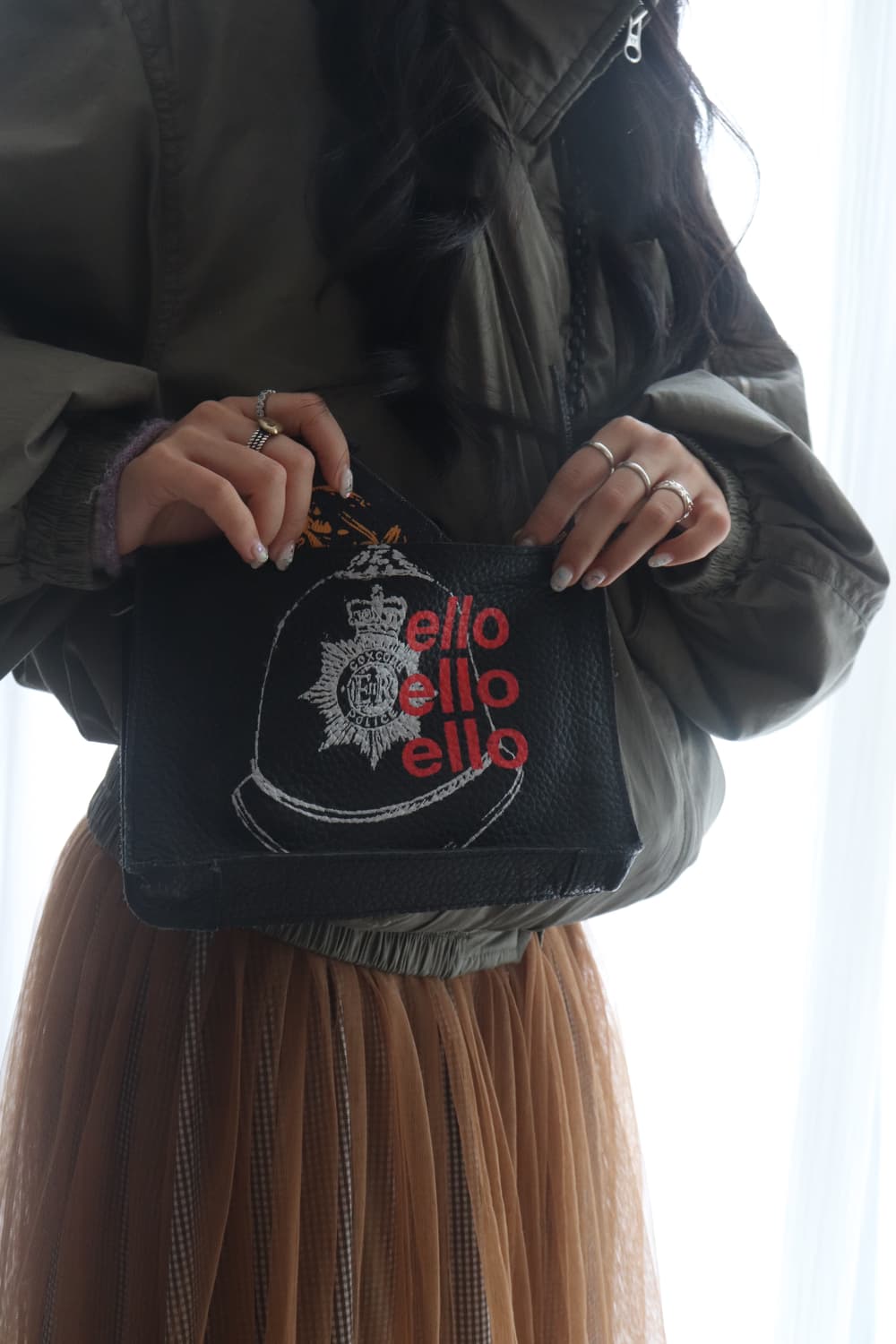 [Coxcomb] Hand Painting Leather Bag(새상품) 상품이미지1