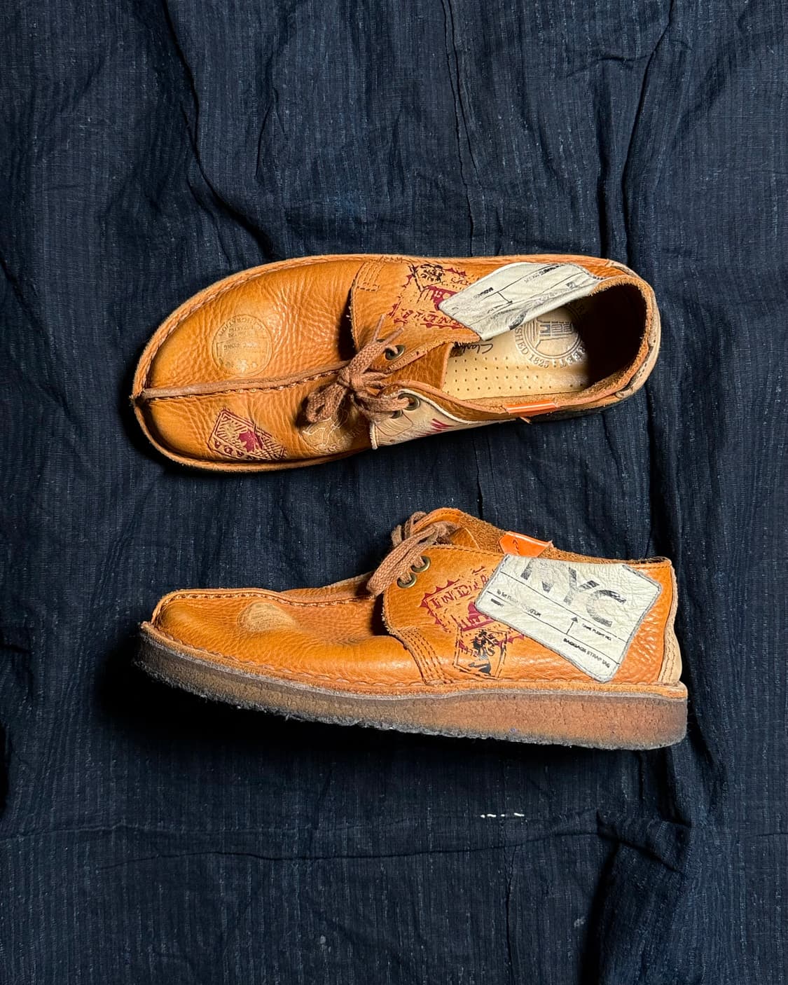 클락스 오리지널 데저트 트레블 트렉 - 탄 인터레스트 US7 상품이미지1