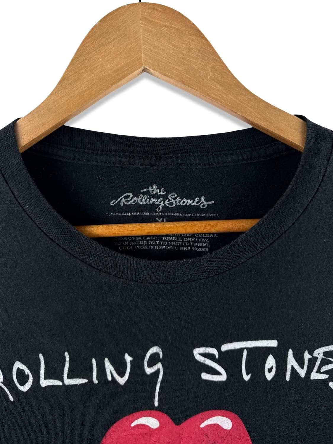 롤링스톤스 1975 북미투어 프린팅 밴드티셔츠2106 상품이미지5