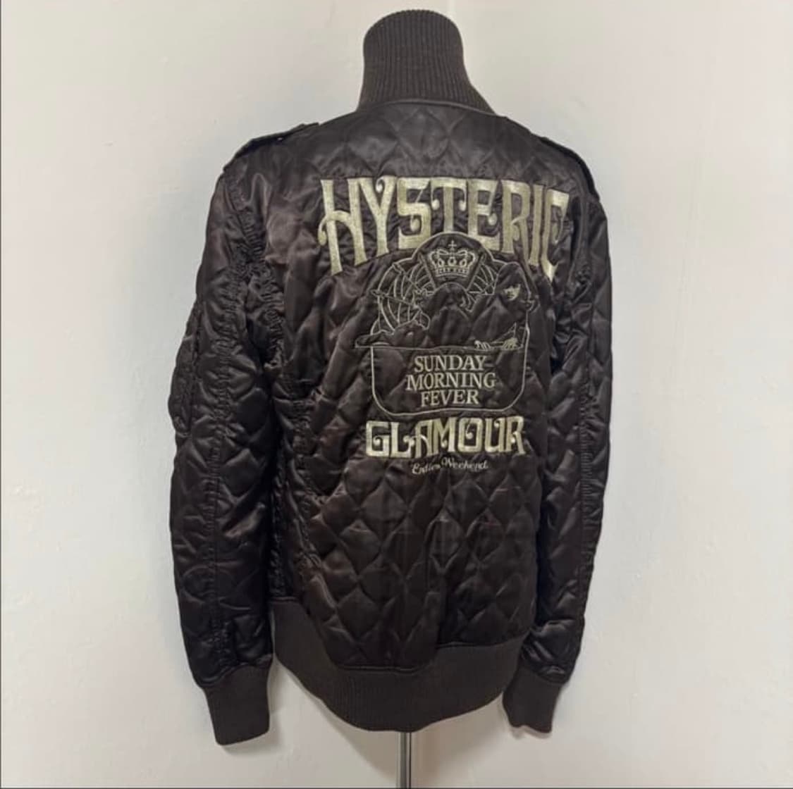 히스테릭 글래머 퀄팅 자켓 상품이미지1