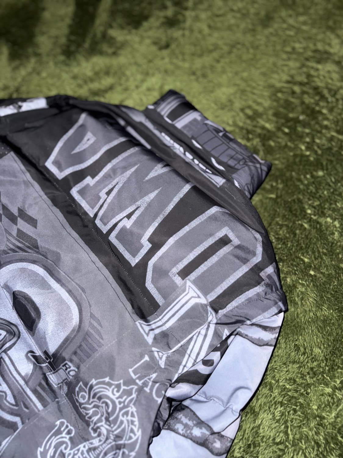 [2] JOEGUSH 조거쉬 패치워크 프린트 2in1 푸퍼 자켓 패딩 상품이미지10