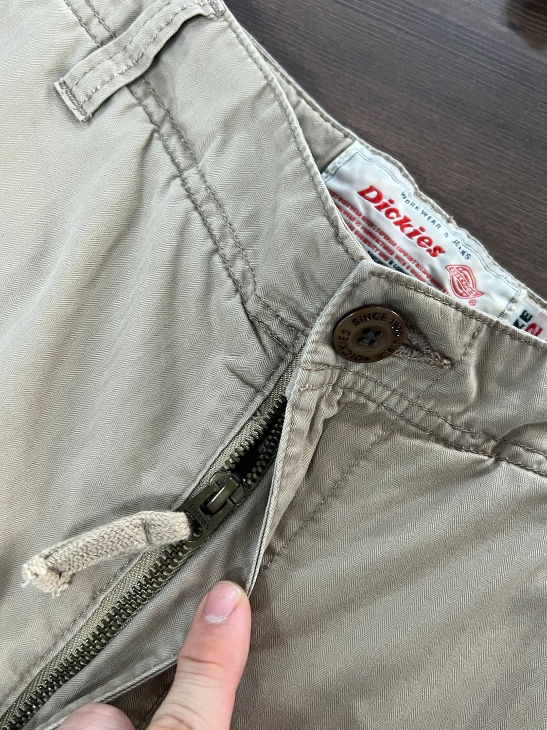 Dickies 디키즈 베이지 카고 하프 팬츠 상품이미지6