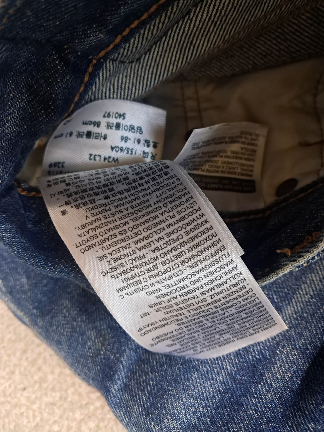 리바이스501  화이트 오크 콘밀 상품이미지4