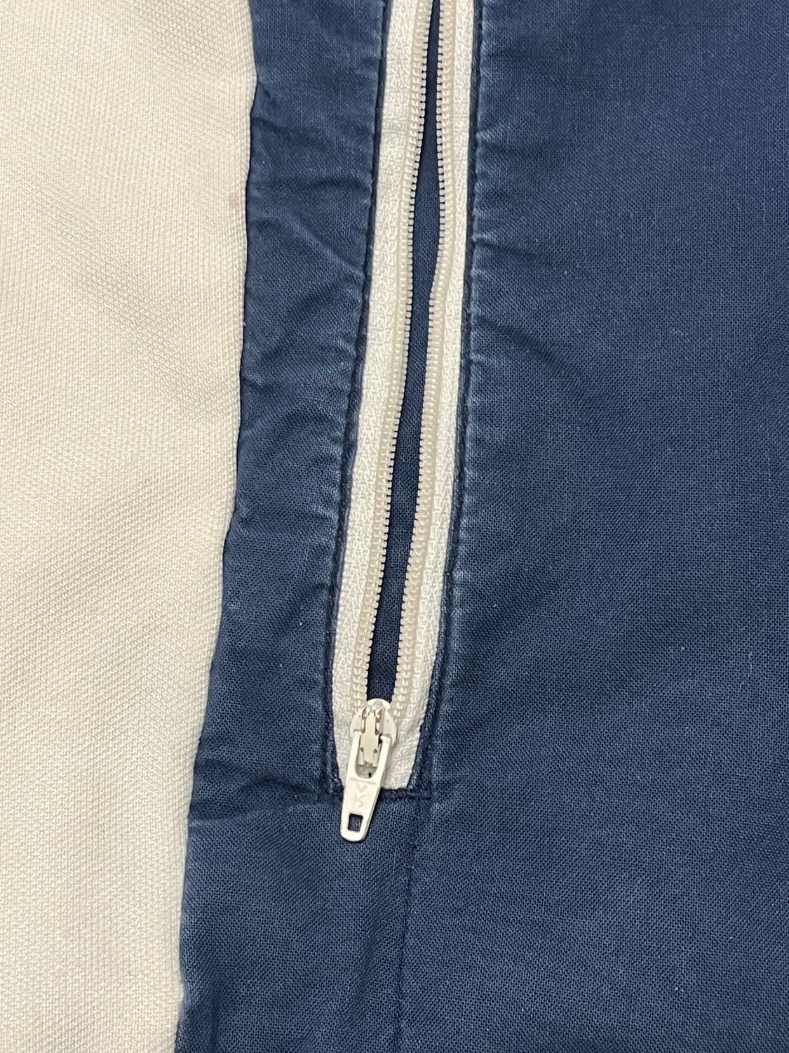 아디다스 해외판 희귀 STV 네이비 화이트 남흰 배색 트랙탑 져지 상품이미지8