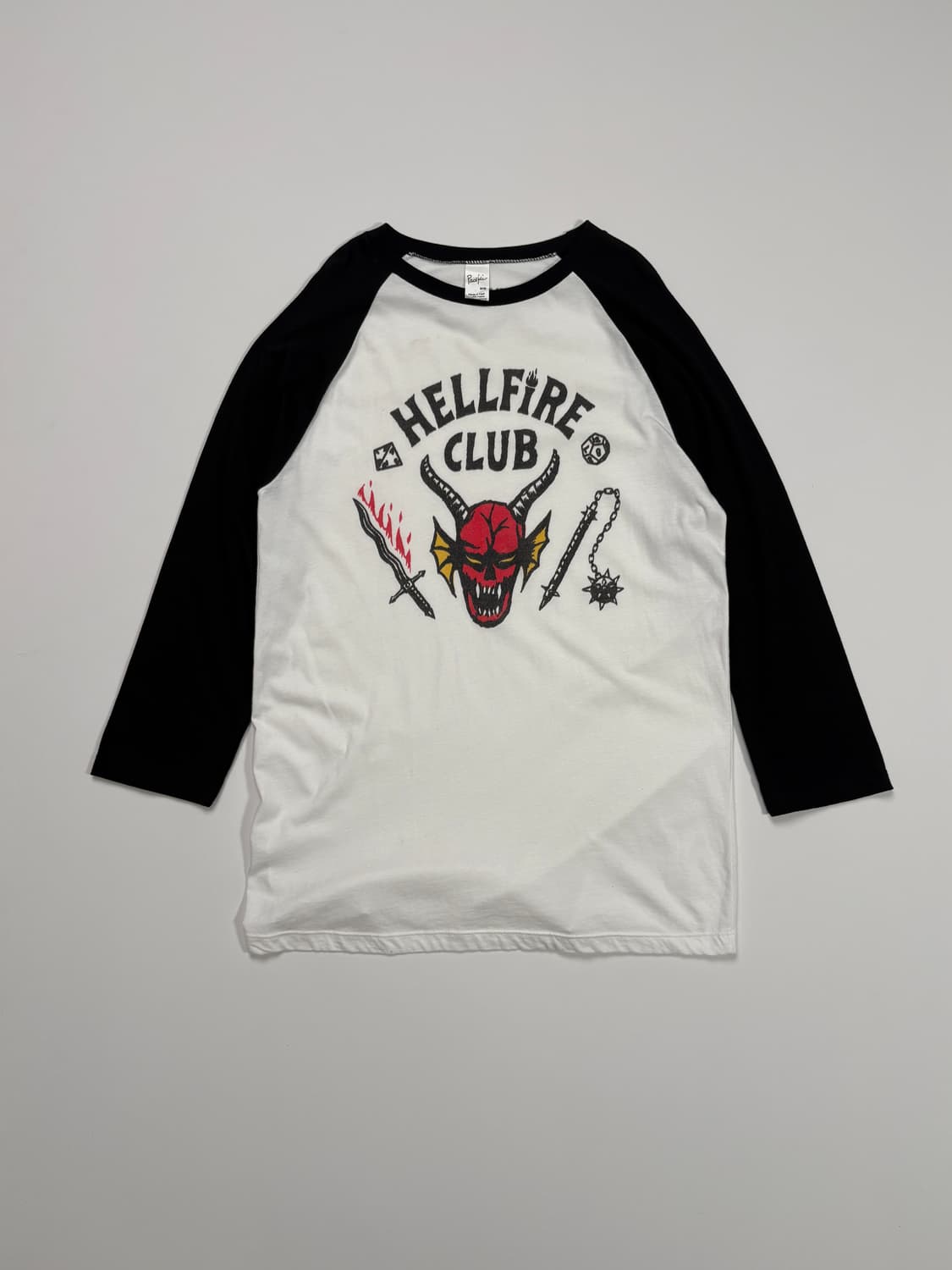 [M] 기묘한이야기 헬파이어클럽(HELLFIRE CLUB) 롱슬리브 상품이미지1