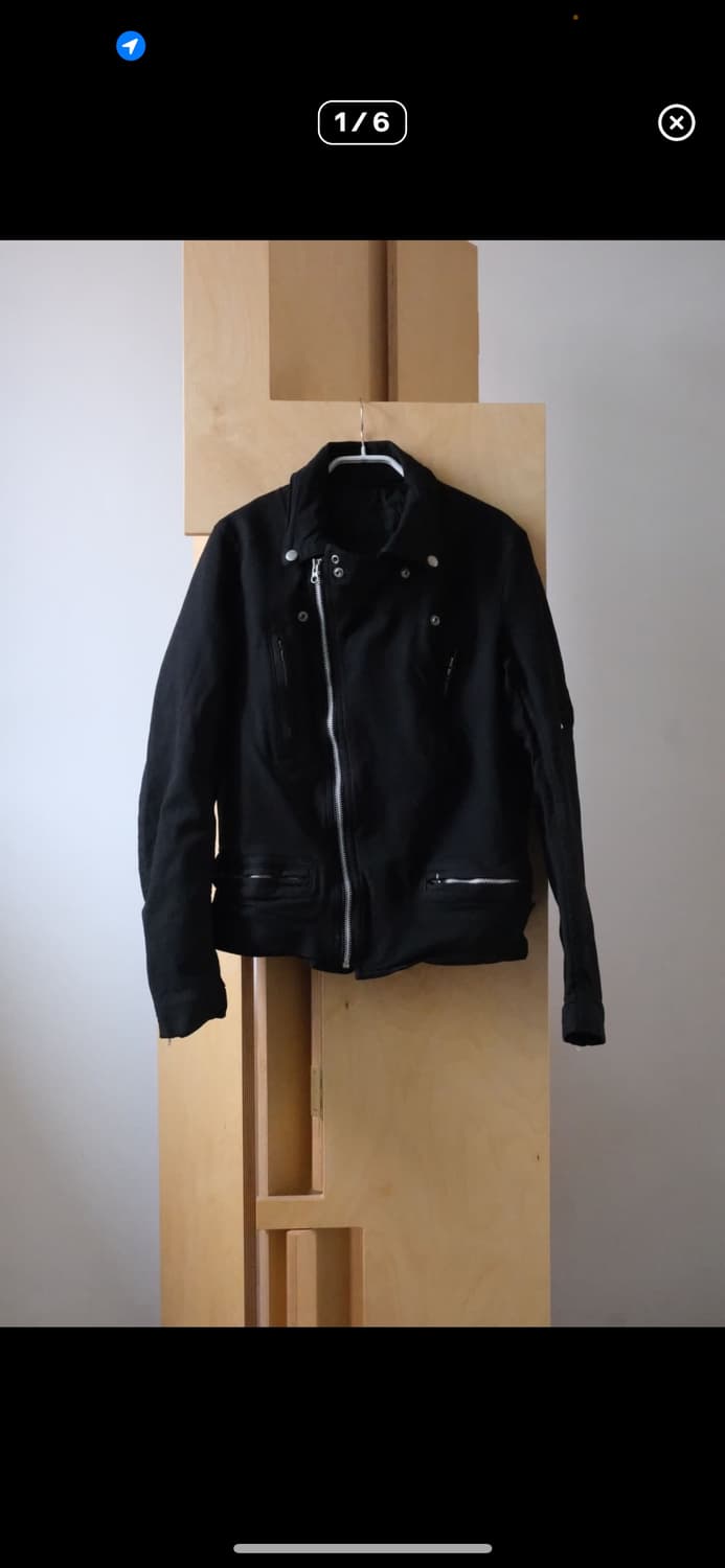 꼼데가르송 옴므 2010 축융 라이더 자켓 xs 상품이미지1