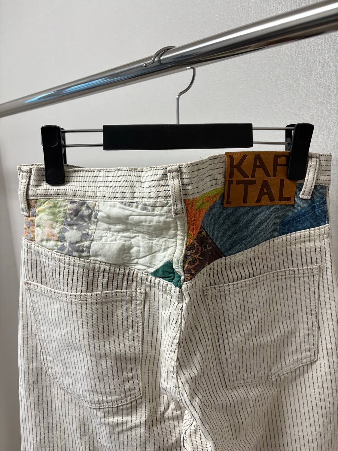 캐피탈 패치워크 스트라이프 팬츠 상품이미지6