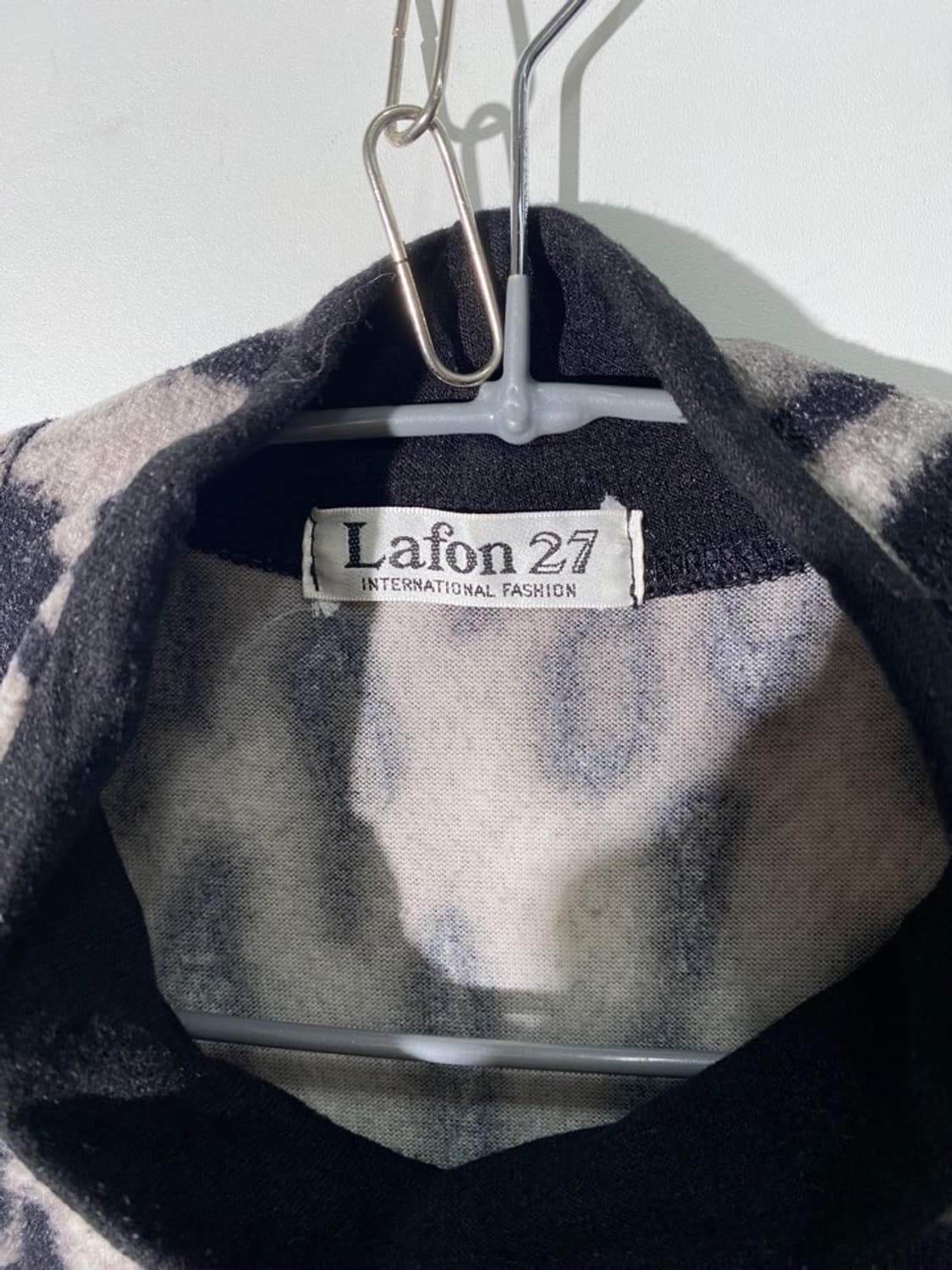 lafon27 레오파드 플리스 탑 상품이미지3