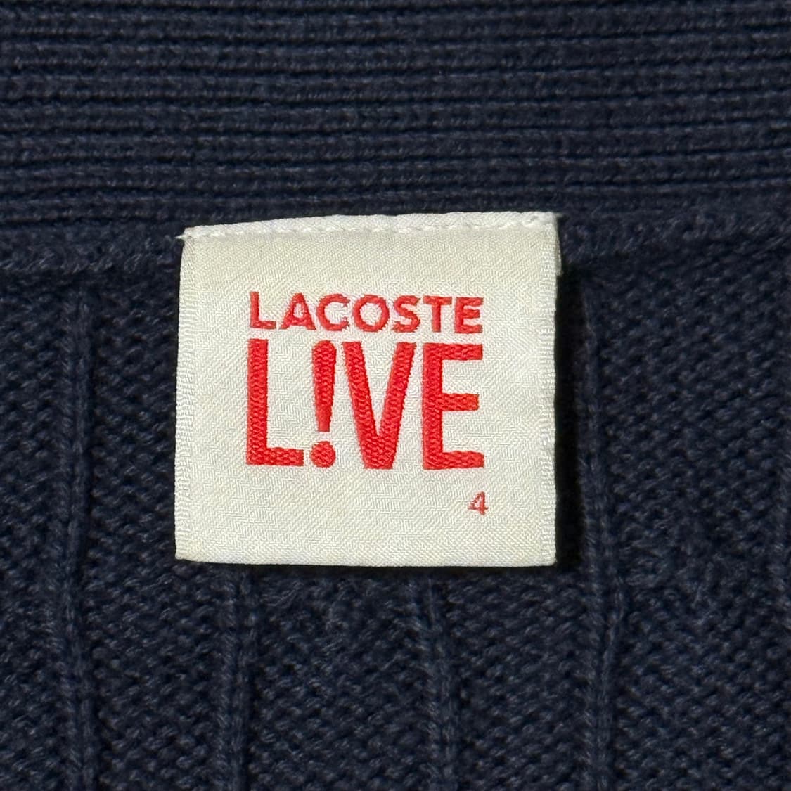 라코스테 숄카라 가디건 4사이즈 상품이미지3