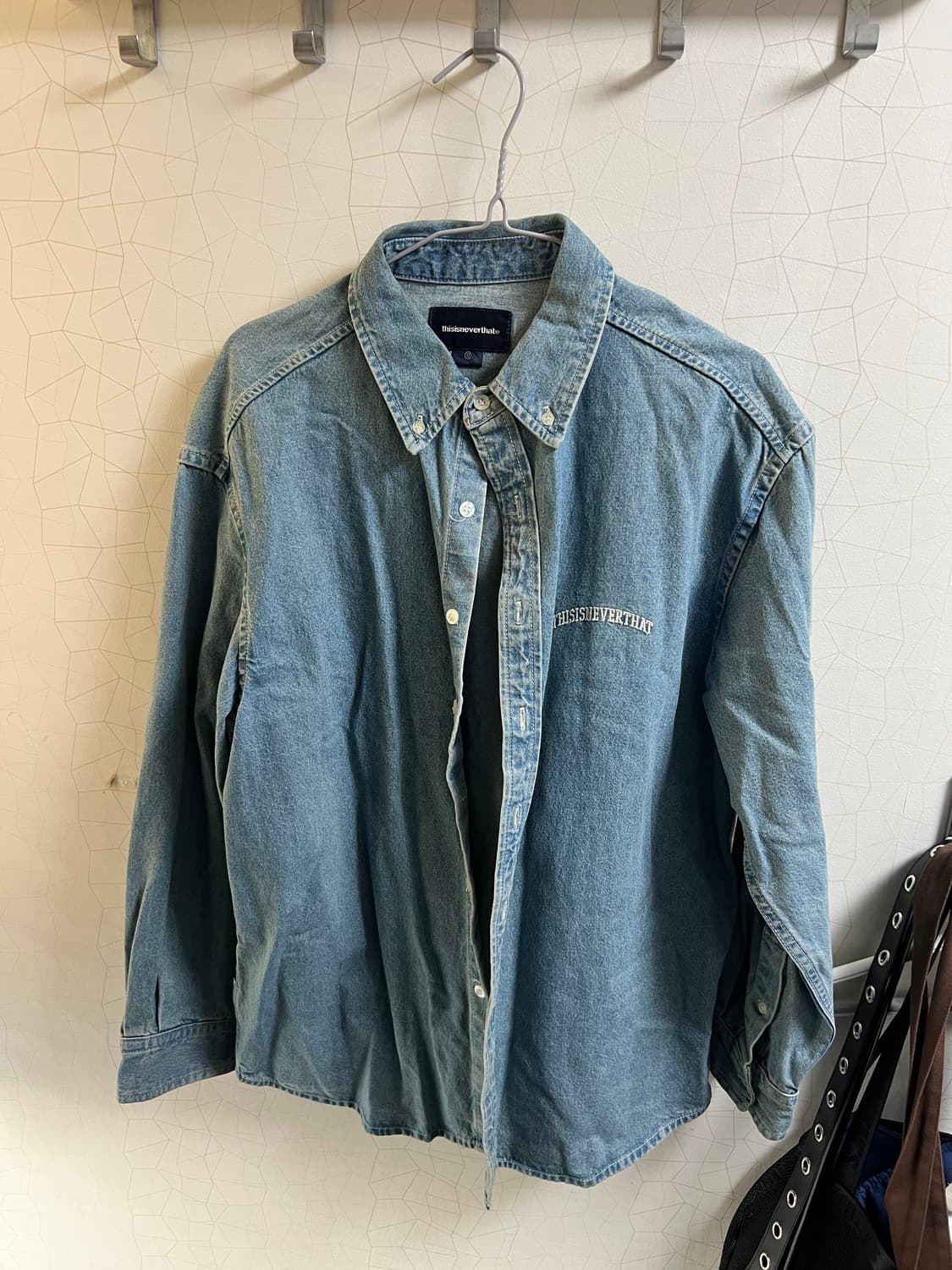 디스이즈네버댓 데님 셔츠 상품이미지1