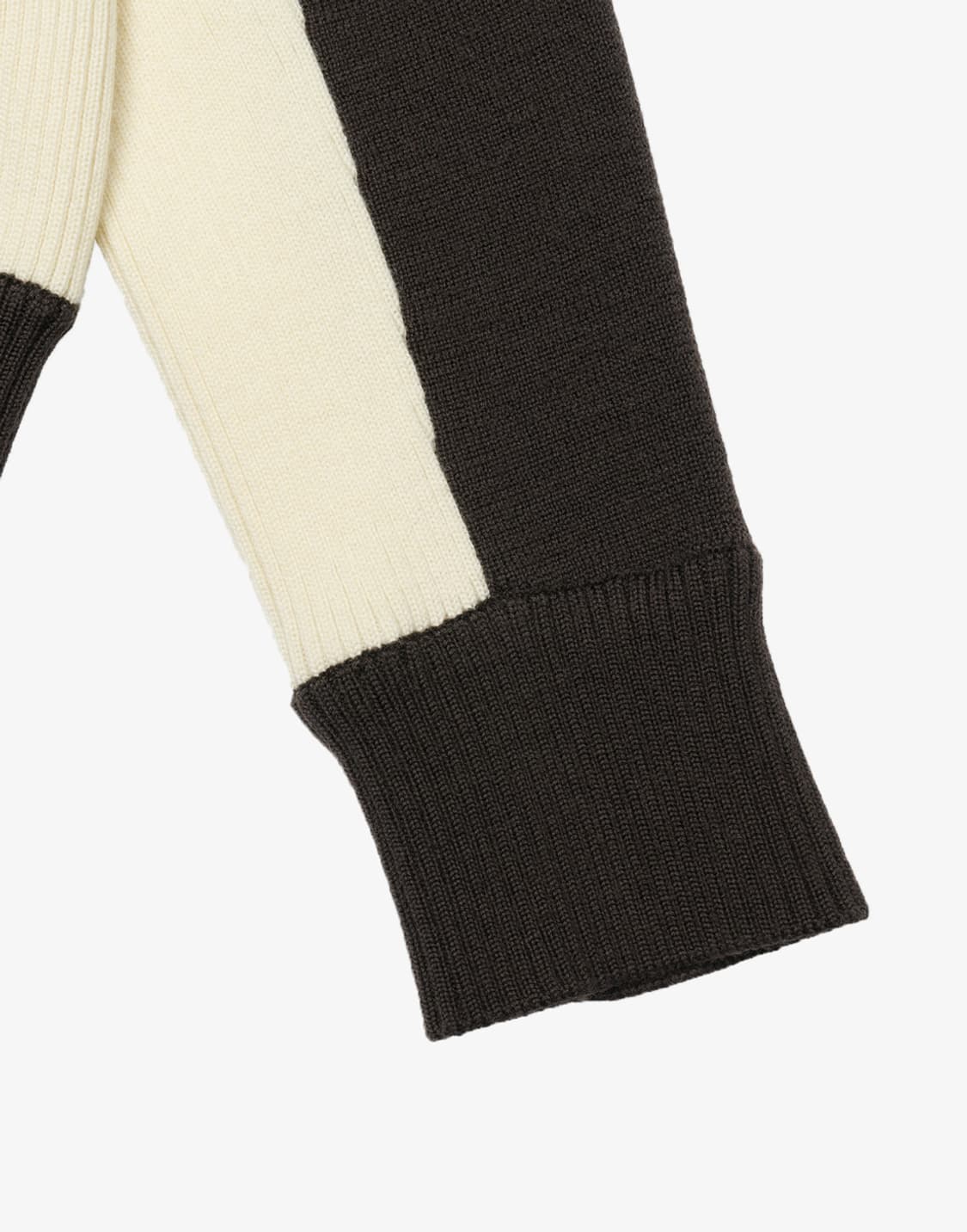 스튜디오테이블 CURVED TWO TONE WOOL ZIP-UP 상품이미지8