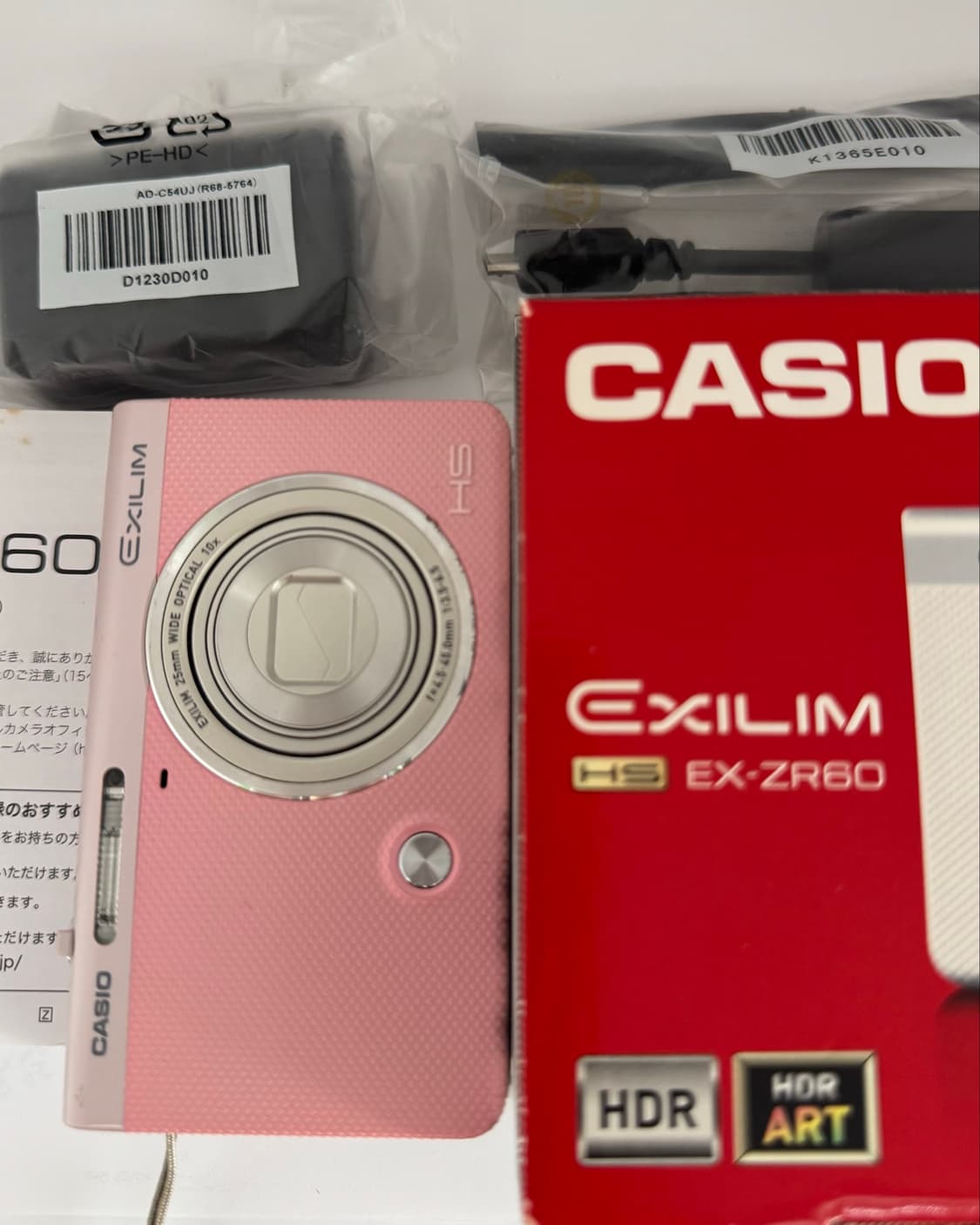 셀카모드 희귀템 카시오 casio exilim ex-zr60🍼핑크 상품이미지5