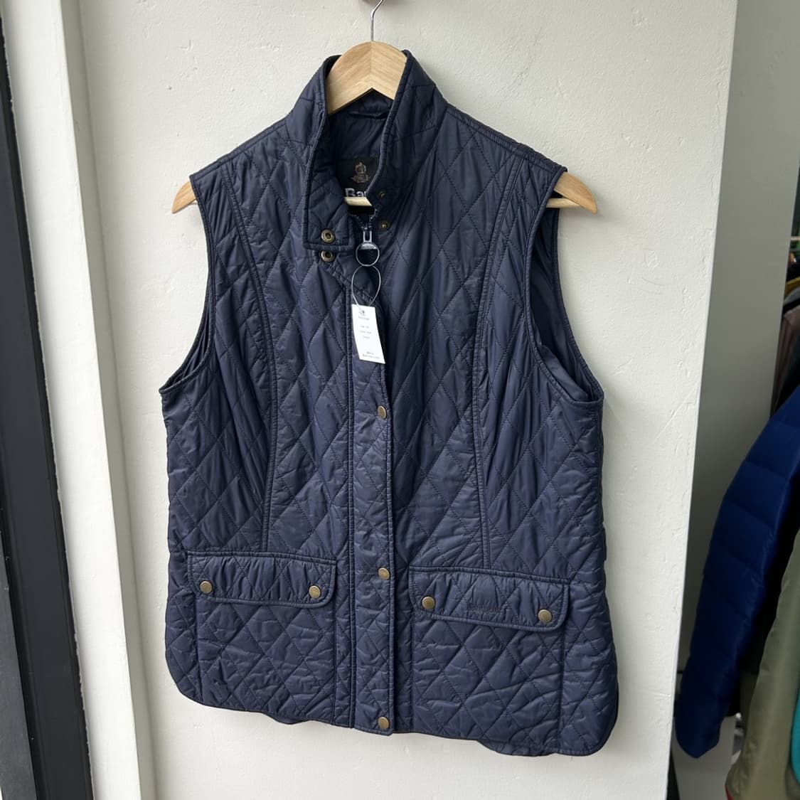 16010 - 바버 퀄팅 베스트 자켓  상품이미지2