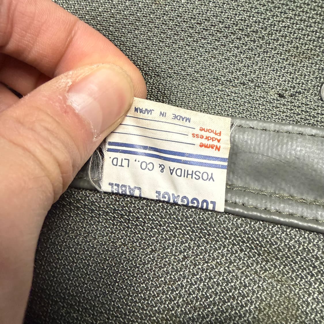 요시다포터 러기지라벨 뉴라이너 럭색 올리브 상품이미지10