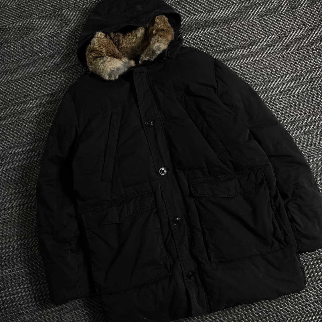 타미힐피거 아메카지 라쿤 다운 롱패딩y 3265 상품이미지1