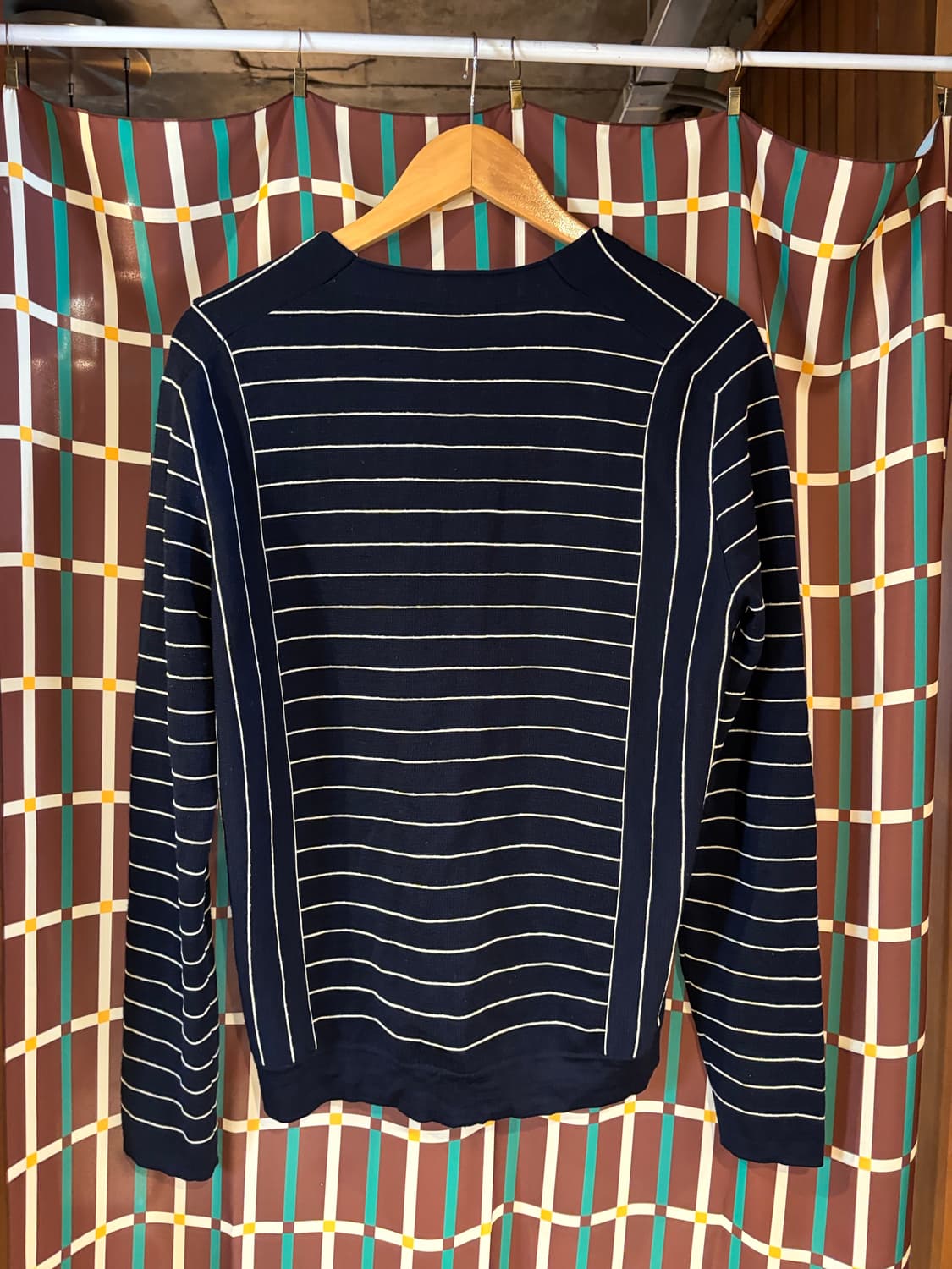 SYSTEM 스트라이프 집업 가디건 상품이미지6