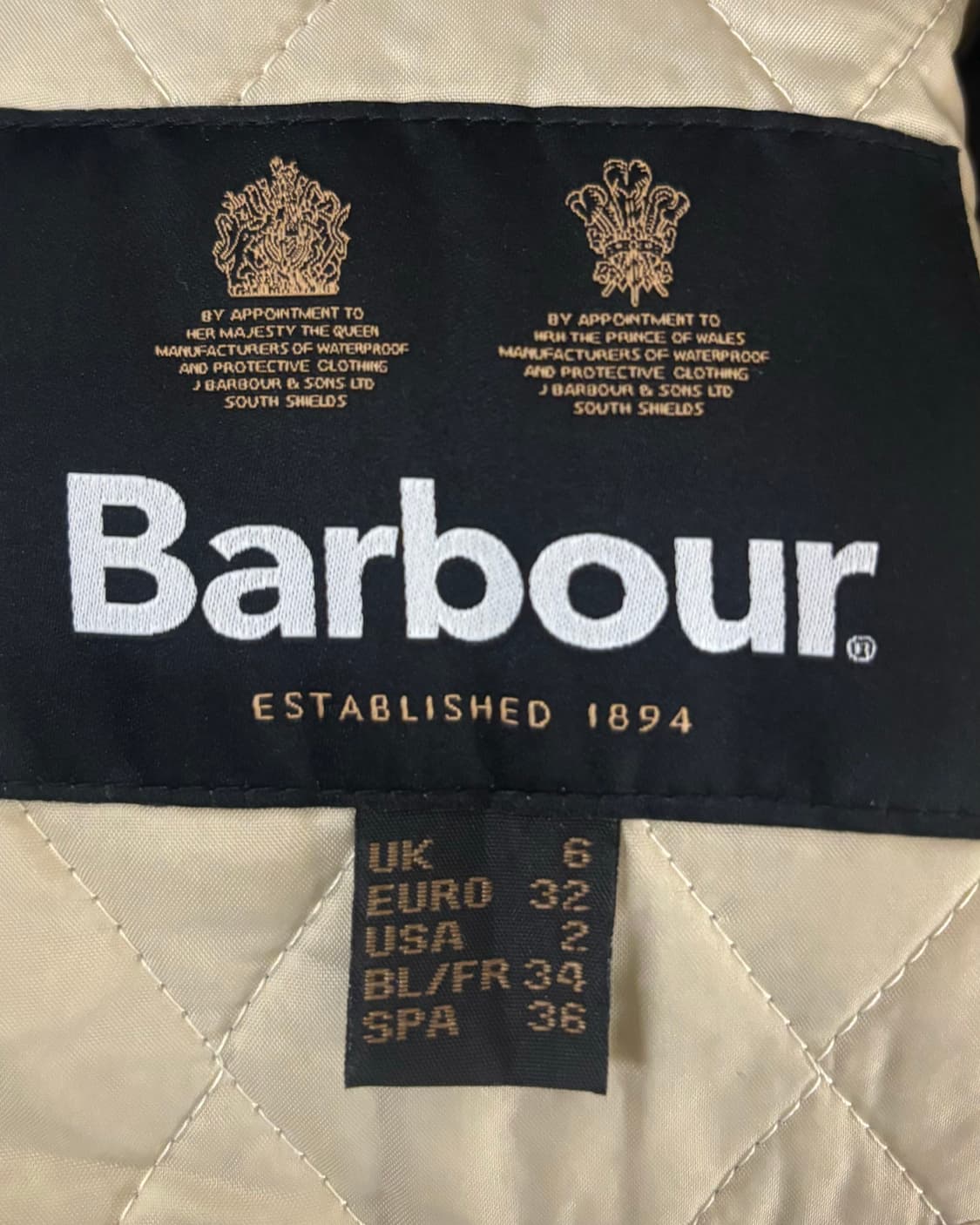 바버 섬머 리데스데일 퀼팅 재킷 상품이미지7