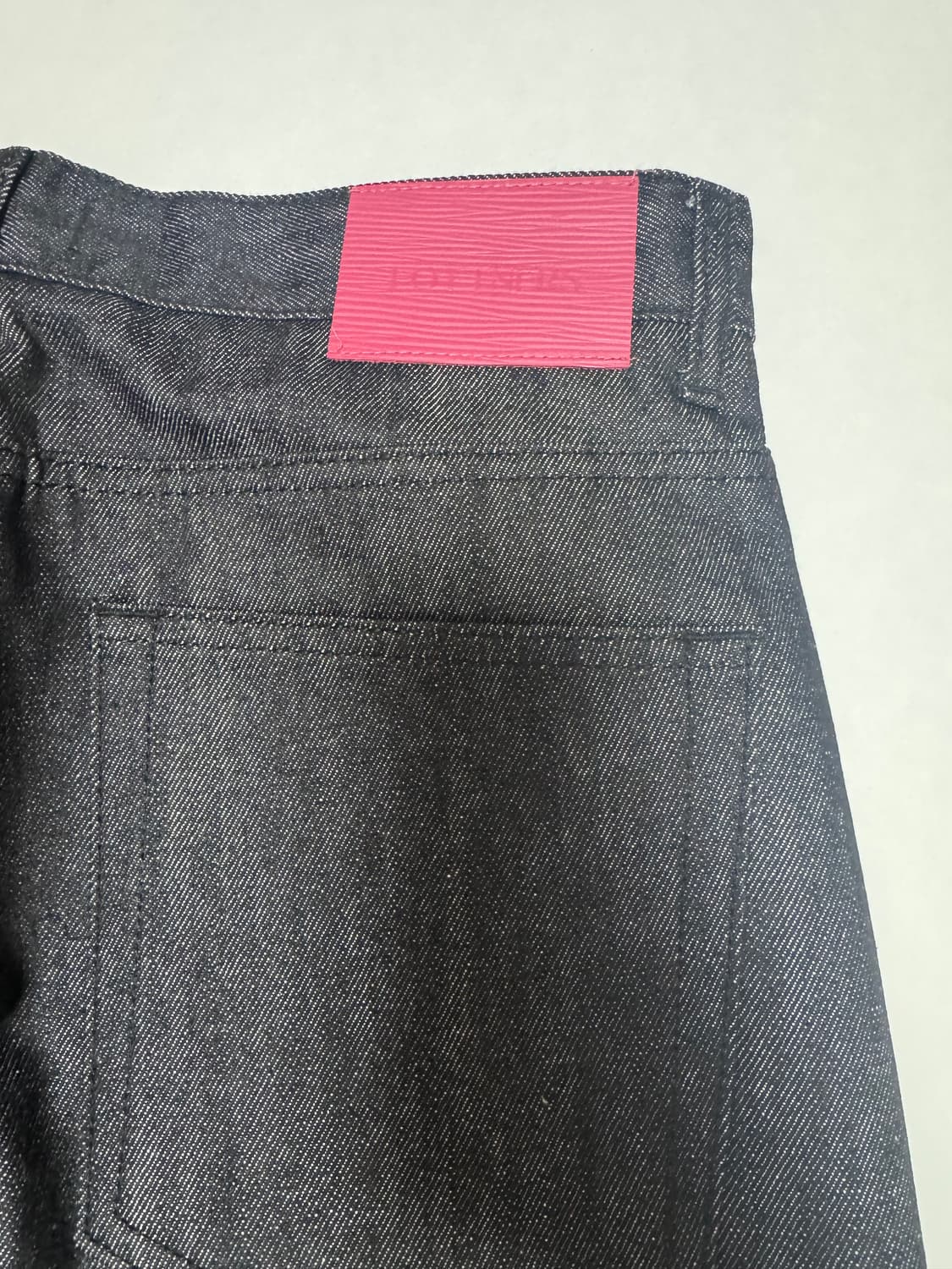 포트너스 투턱 와이드 블랙 진 상품이미지4