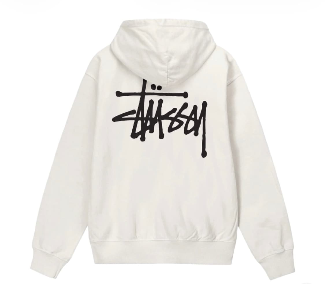 스투시 피그먼트 다이드 후드티 내추럴 L 상품이미지1