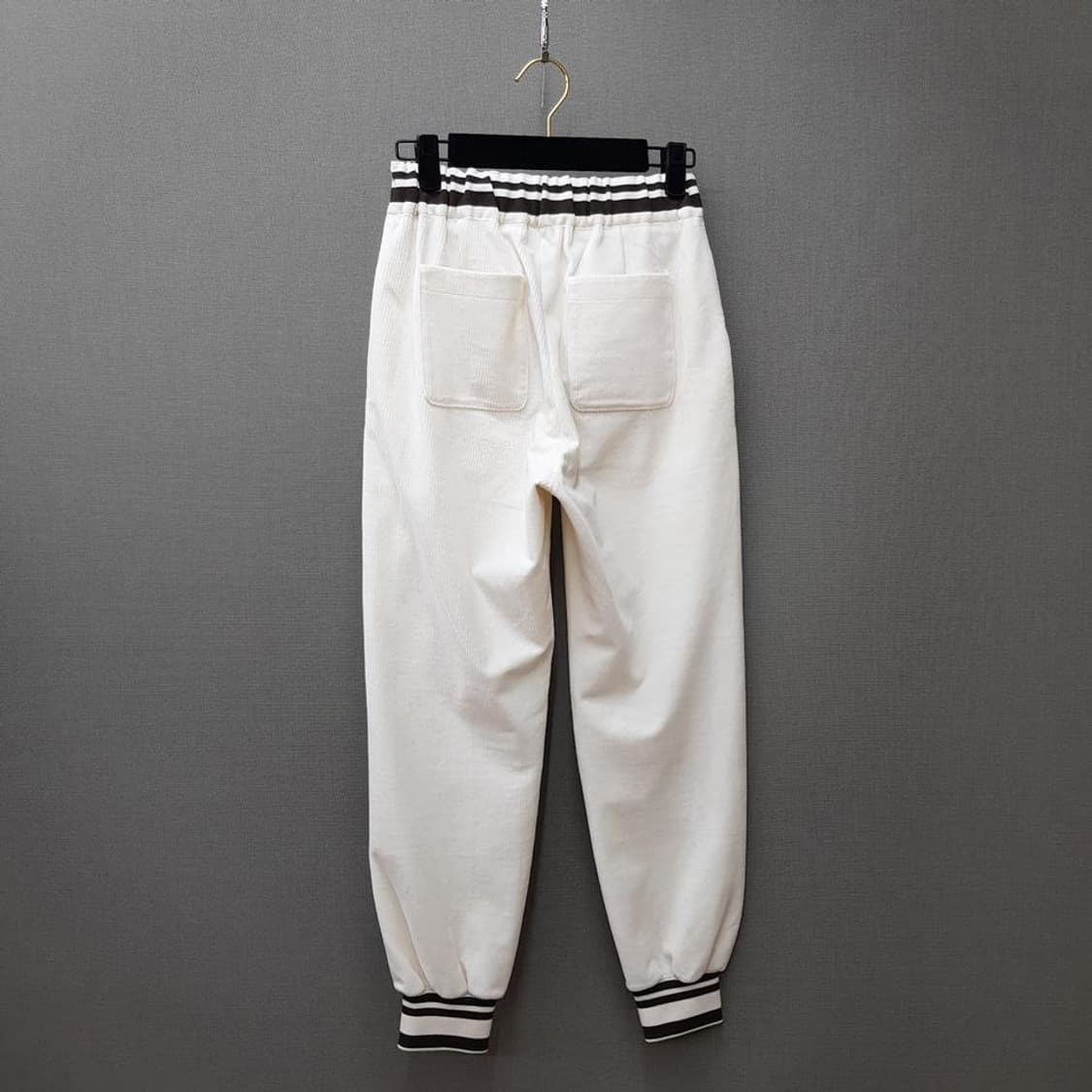 한섬 TIME 타임 2021 스트라이프 밴딩 조거 팬츠 61-90사이즈 상품이미지4