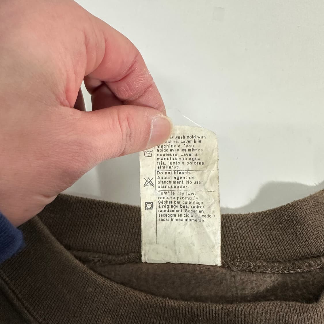 2XL 칼하트 브라운 타이다이 맨투맨 상품이미지4