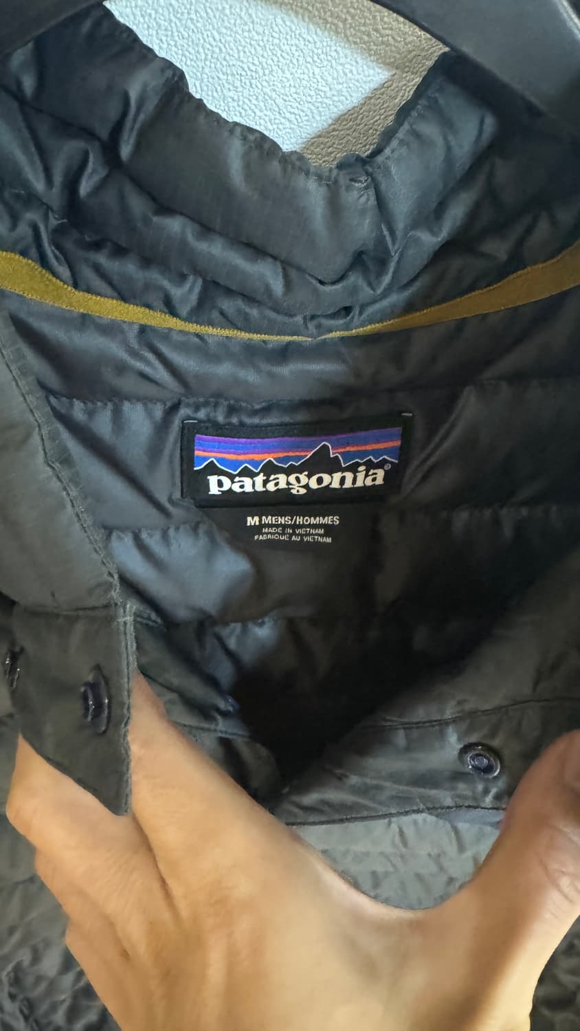 파타고니아 스냅 다운 M 상품이미지2